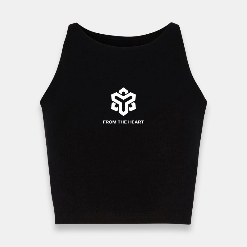 From The Heart Crop top