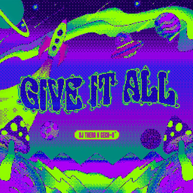 Cover art of DJ Thera single 'Give it All (with Geck-o)'