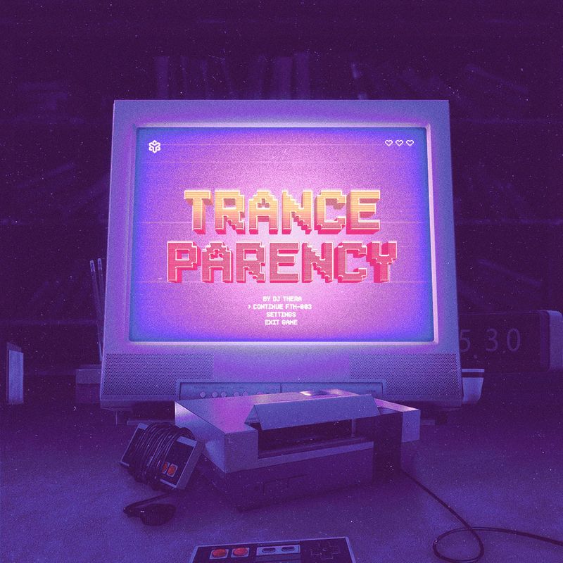 Cover art of DJ Thera single 'Tranceparency'