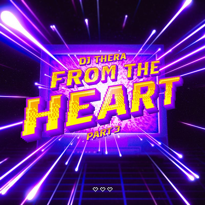 Cover art of DJ Thera album 'From The Heart pt. 3'