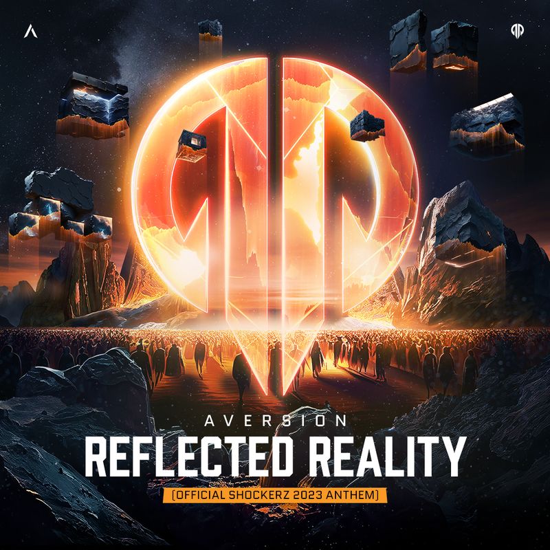 Cover art of Aversion single 'Reflected Reality (Official Shockerz 2023 Anthem)'