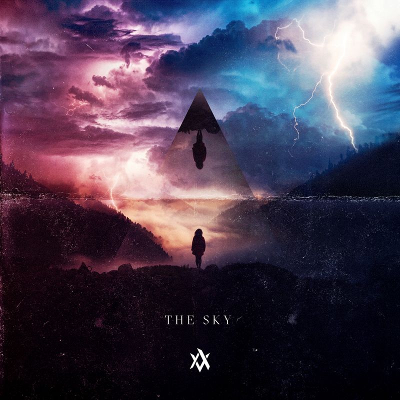 Cover art of Aversion single 'The Sky'