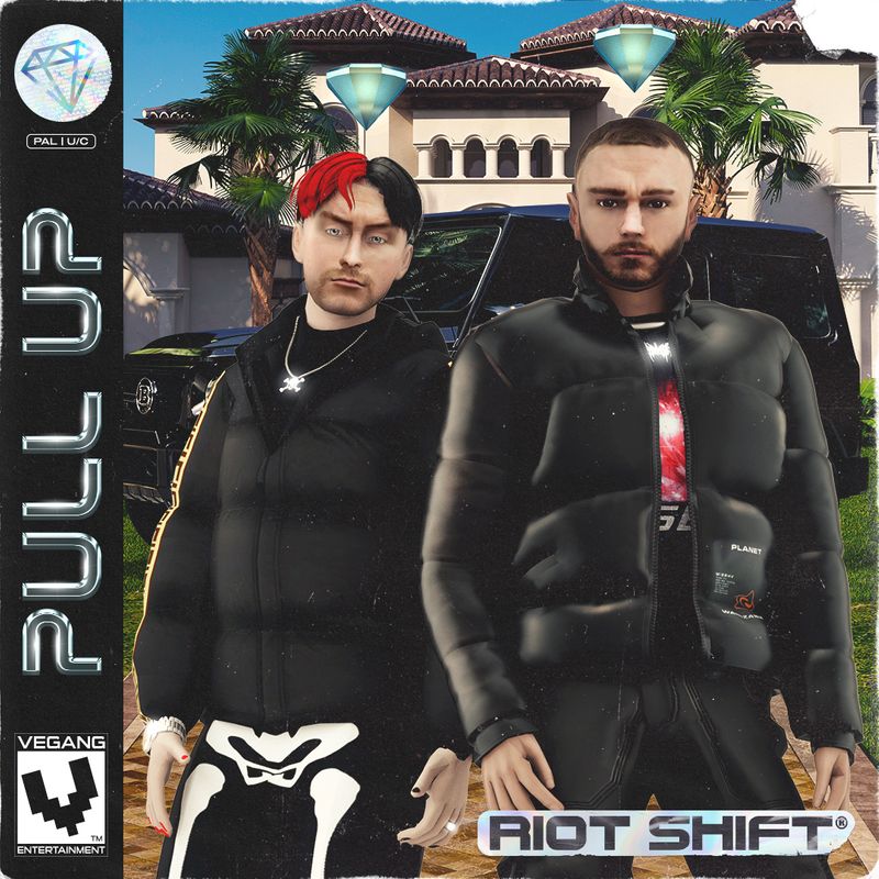 Cover art of Riot Shift single 'PULL UP'