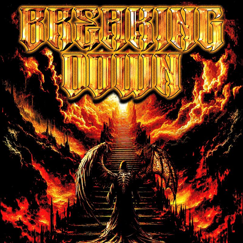Cover art of Riot Shift single 'BREAKING DOWN'