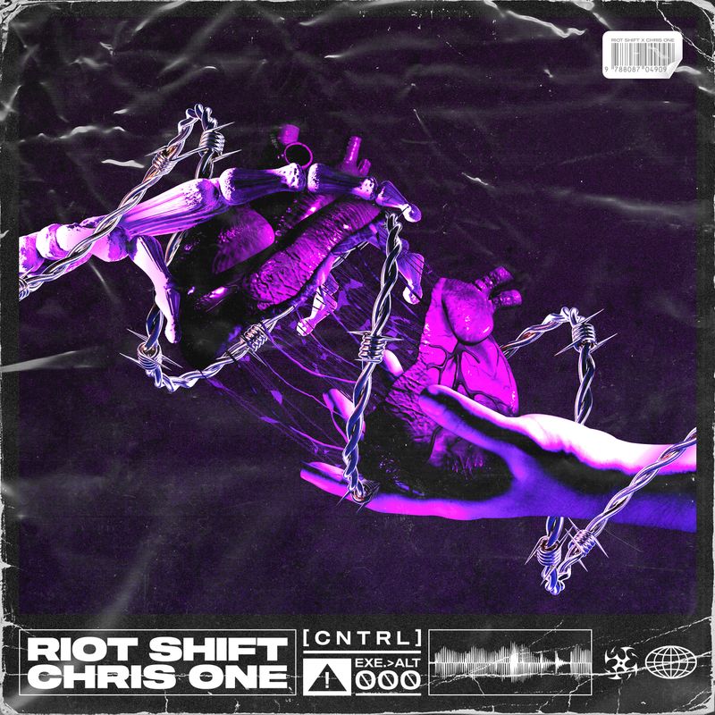 Cover art of Riot Shift single 'CNTRL'