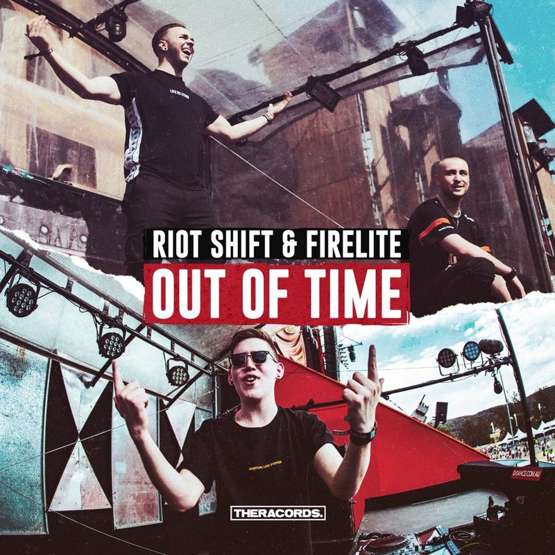 Cover art of Riot Shift single 'Out of Time'