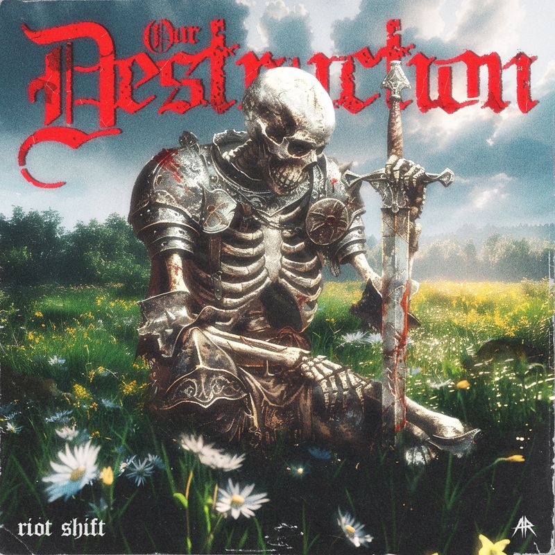 Cover art of Riot Shift single 'OUR DESTRUCTION'