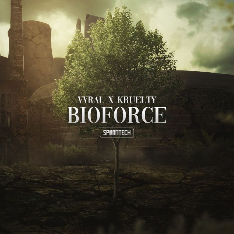 Cover art of Kruelty single 'Bioforce'