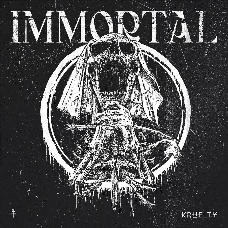 Cover art of Kruelty single 'Immortal'