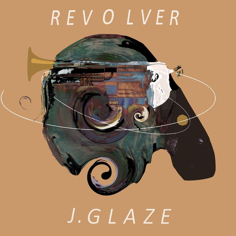 Cover art of J. Glaze single 'Revolver'